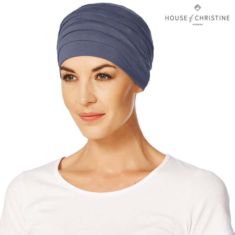 Bonnet chimio Ella ardoise