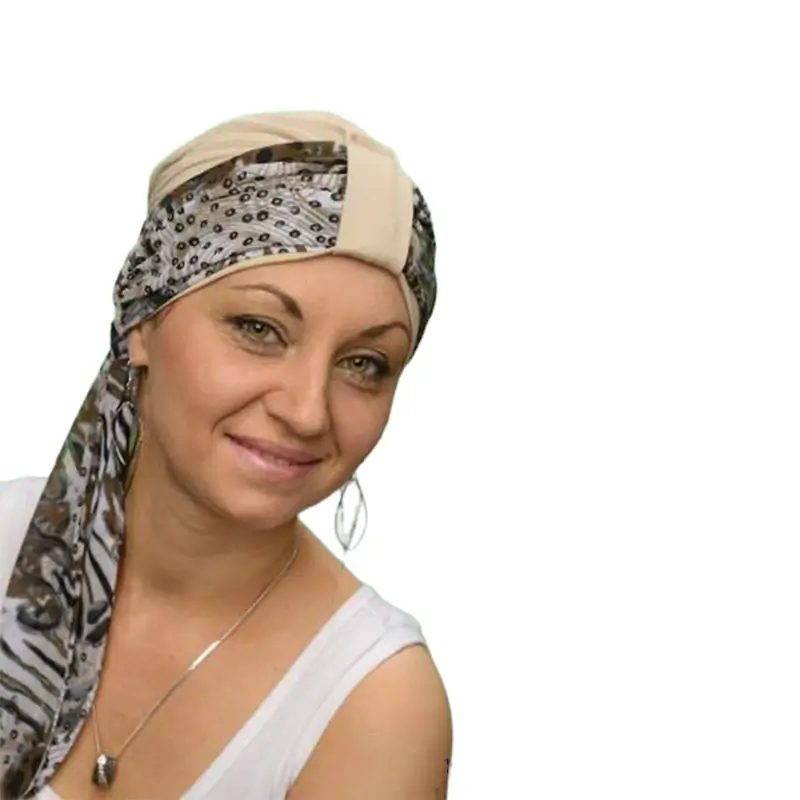 Foulard drapé Nora - Mousseline de soie - Agrémenter bonnets et casquettes 36 Foulard drapé Nora - Mousseline de soie - Agrémenter bonnets et casquettes – Image 36