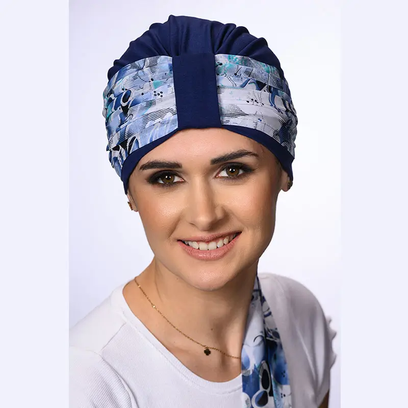 Foulard drapé Nora - Mousseline de soie - Agrémenter bonnets et casquettes 26 Foulard drapé Nora - Mousseline de soie - Agrémenter bonnets et casquettes – Image 26