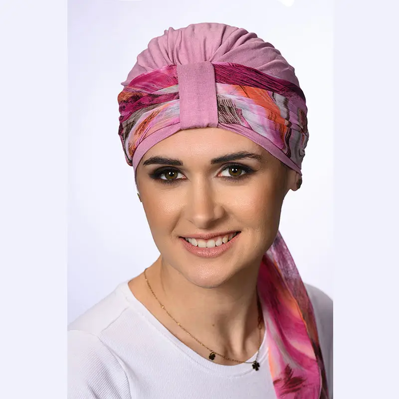 Foulard drapé Nora - Mousseline de soie - Agrémenter bonnets et casquettes 27 Foulard drapé Nora - Mousseline de soie - Agrémenter bonnets et casquettes – Image 27