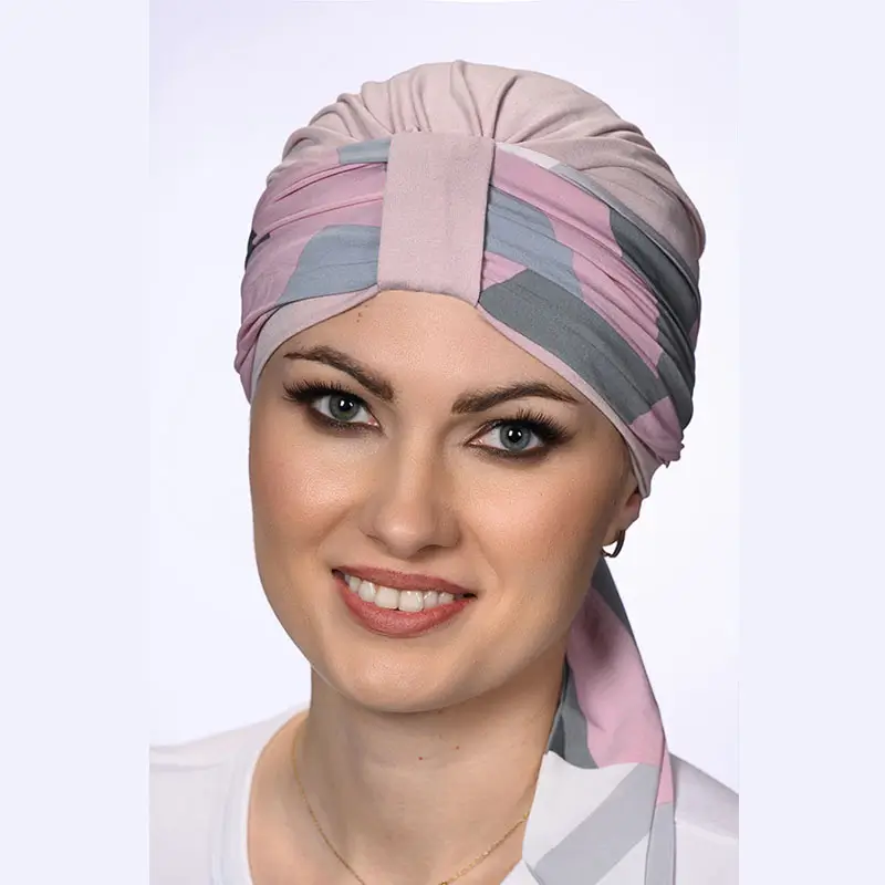 Foulard drapé Nora - Mousseline de soie - Agrémenter bonnets et casquettes 33 Foulard drapé Nora - Mousseline de soie - Agrémenter bonnets et casquettes – Image 33