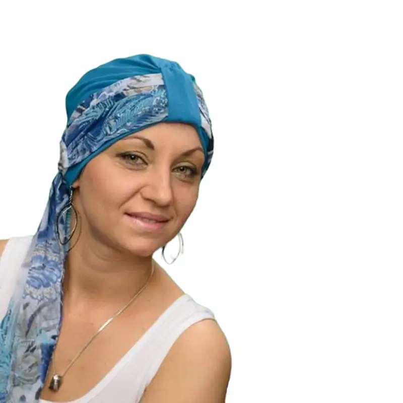 Foulard drapé Nora - Mousseline de soie - Agrémenter bonnets et casquettes 37 Foulard drapé Nora - Mousseline de soie - Agrémenter bonnets et casquettes – Image 37