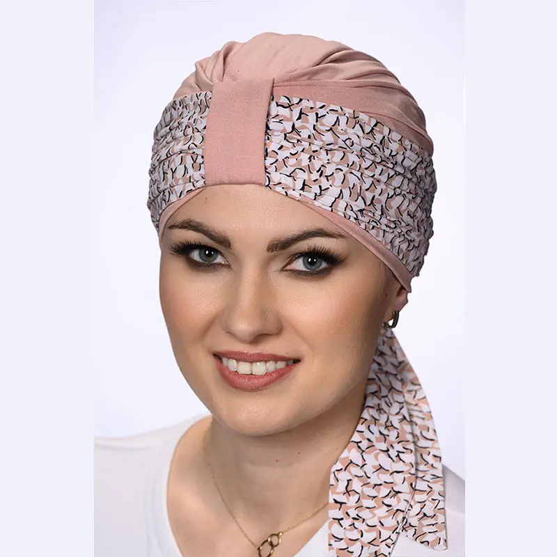 Foulard drapé Nora - Mousseline de soie - Agrémenter bonnets et casquettes 31 Foulard drapé Nora - Mousseline de soie - Agrémenter bonnets et casquettes – Image 31