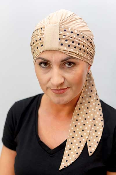 Foulard drapé Nora - Mousseline de soie - Agrémenter bonnets et casquettes 12 Foulard Nora1/88