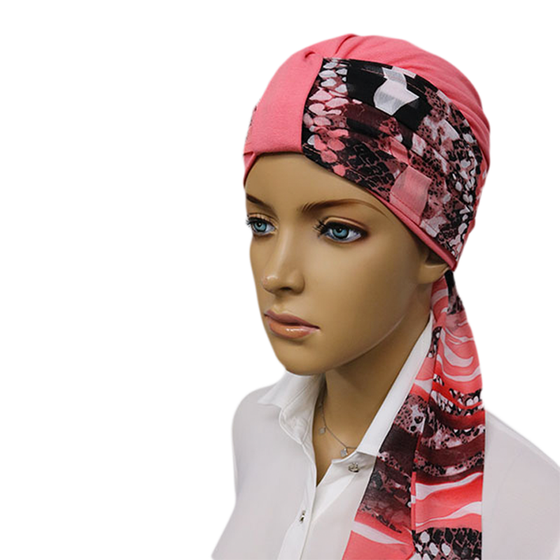 Foulard drapé Nora - Mousseline de soie - Agrémenter bonnets et casquettes 7 Agrémentez vos bonnets avec le Foulard Nora 1/46