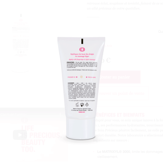 Crème Hydratante Visage Jour Et Nuit Ozalys 2 CRÈME HYDRATANTE VISAGE JOUR ET NUIT - OZALYS