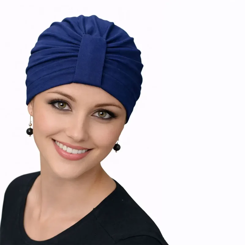 Bonnet chimio bambou Valery navy