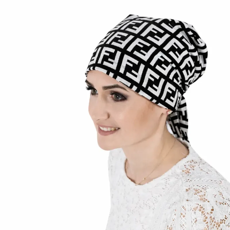 Bandana chimio Mélodie coton graphik